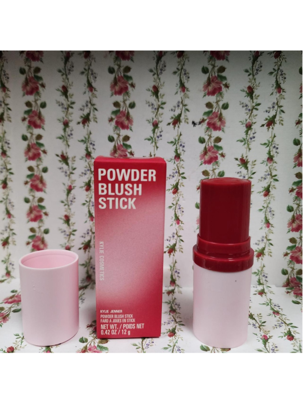 Kylie Cosmetics Powder Blush Stick in Never Too Much
#kylie #blush